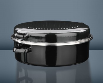 oval roaster "SHINY" 38cm