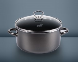 Fleischtopf 24cm schwarz