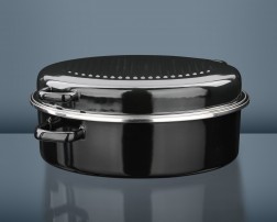 oval roaster "SHINY" 38cm