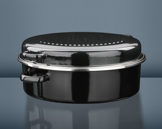 oval roaster "SHINY" 38cm