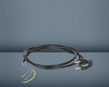 Power cord +plug connector DE